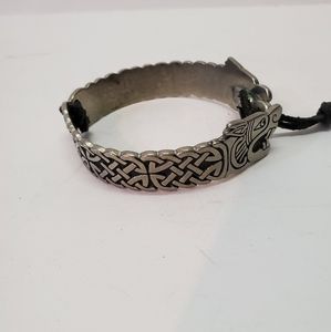 Celtic Viking dragon serpent bracelet bangle